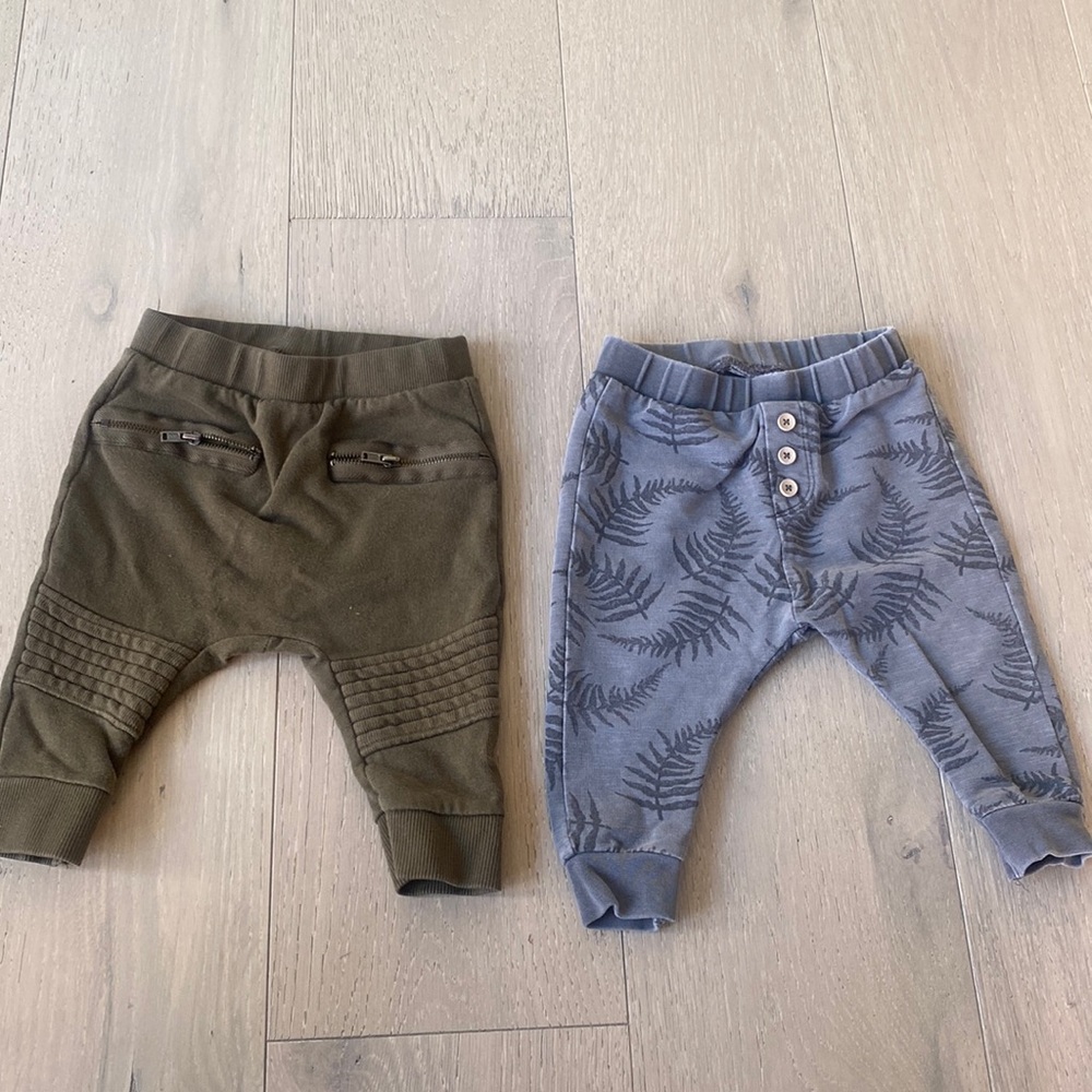 Zara baby boy joggers 6-9 months